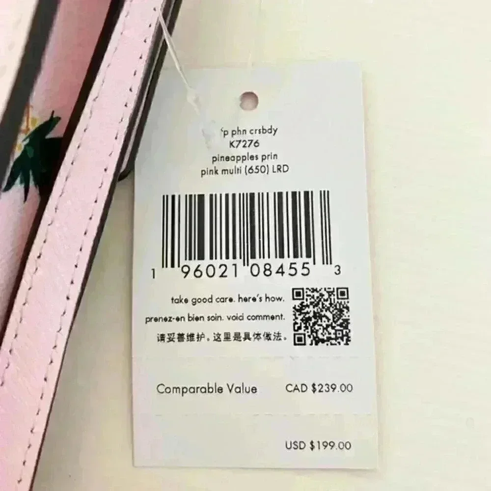 Kate spade staci pineapple north south crossbody bag - Picture 8 of 9